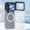 Чехол Gkk Mortise-Tenon Connection Contrast Color с контрастным дизайном для Xiaomi 17 Pro Max — чёрный