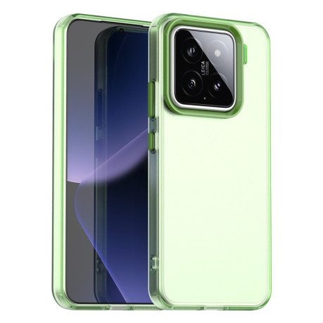 Протиударний чохол Candy Series для Xiaomi 15 Pro - зелений