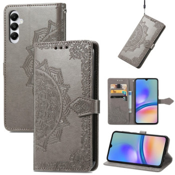 Чохол-книжка Mandala Embossing Pattern Samsung Galaxy A05s - сірий