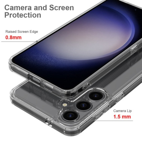 Акриловый противоударный чехол HMC для Samsung Galaxy S24 5G - прозрачный