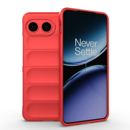 Силіконовий чохол Magic Flannel для OnePlus Nord 4 5G Global - червоний