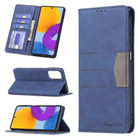 Чохол-книга Magnetic Splicing для Samsung Galaxy M52 5G - синій