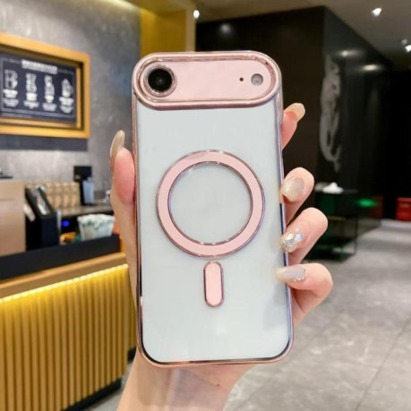 Чехол Imitation Original Magsafe TPU для iPhone Air - розовый