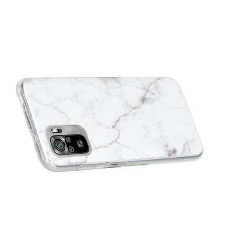 Чехол Marble Pattern Soft на Xiaomi Redmi Note 10/10s/Poco M5s - White