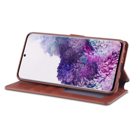 Чехол-книжка AZNS Calf Texture на Samsung Galaxy A81/M60S/Note 10 Lite - коричневый