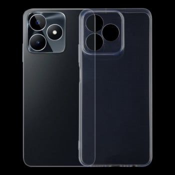Ультратонкий силиконовый чехол 0.75mm на Realme C53/C51 - прозрачный