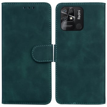 Чохол-книжка Skin Feel Pure Color для Xiaomi Poco C40/Redmi 10c - зелений