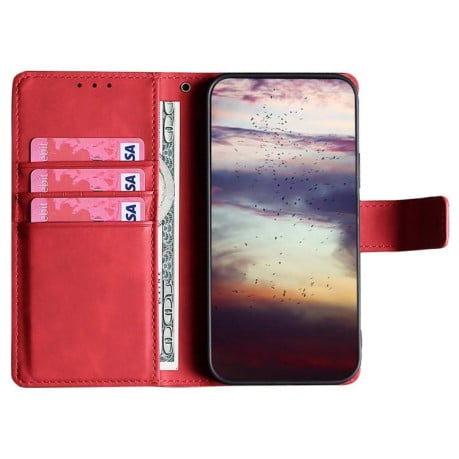 Чехол-книжка Skin Feel Crocodile Texture для Xiaomi Redmi A5 4G 171.7mm - червоний