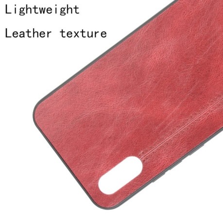 Ударозащитный чехол Sewing Cow Pattern на Xiaomi Redmi 9A - красный