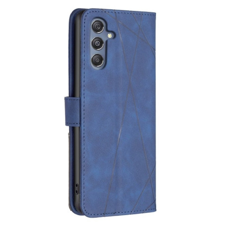 Чохол-книжка Rhombus Texture для Samsung Galaxy M34 5G - синій