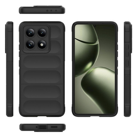 Силиконовый чехол Magic Flannel для Xiaomi 14T 5G Global - черный