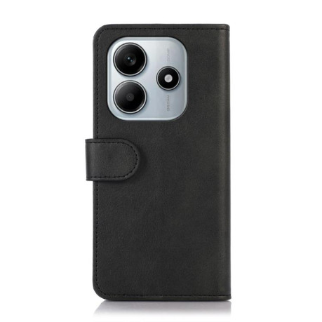 Чохол-книжка Cow Texture для Xiaomi Redmi Note 14 4G 164.48mm - чорний