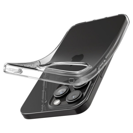 Оригинальный чехол Spigen Crystal Flex для iPhone 15 Pro Max - crystal clear
