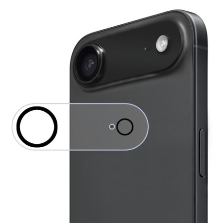 Захисне скло на камеру ENKAY Hat-Prince 9H для iPhone Air - чорне