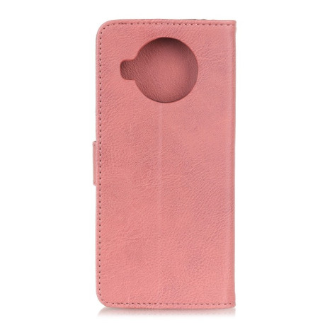 Чохол-книжка KHAZNEH Cowhide Texture на Xiaomi Mi 10T Lite - рожевий