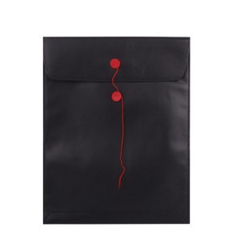 Кожаный Черный Чехол Конверт для MacBook Air 13.3