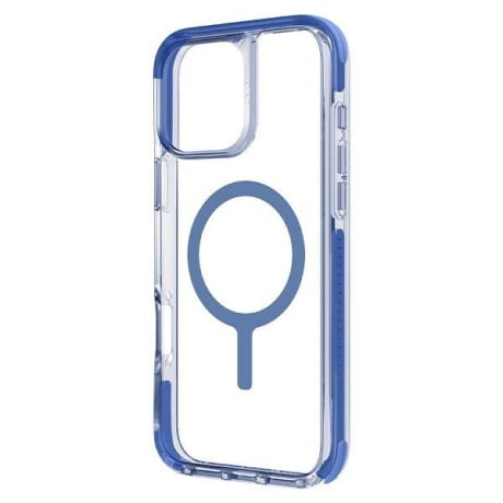 Оригинальный чехол UNIQ Combat Magclick Charging на iPhone 16 - Blue