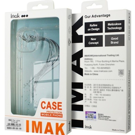 Протиударний чохол IMAK All-inclusive Airbag на Realme 12 Pro / 12 Pro+ - чорний