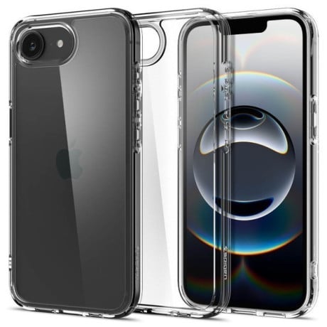 Оригінальний чохол Spigen Ultra Hybrid для iPhone 16e - Clear