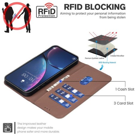 Противоударный чехол Shield Frame Holder MagSafe для Infinix Note 40 Pro / 40 Pro+ - коричневый