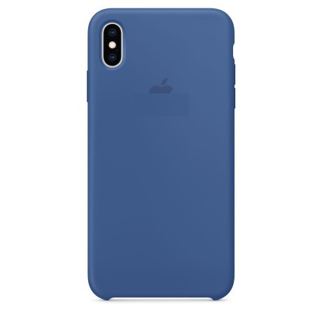 Силиконовый чехол Silicone Case Delft Blue на iPhone X/Xs