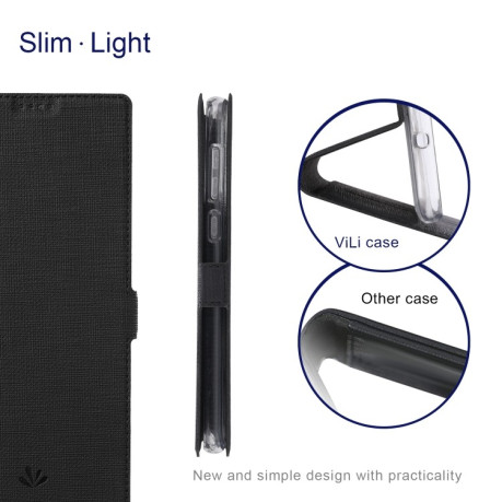 Чохол-книжка ViLi K Series Samsung Galaxy Note 20 Ultra - чорний