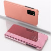 Чехол-книжка Clear View на Samsung Galaxy M31 - розовый