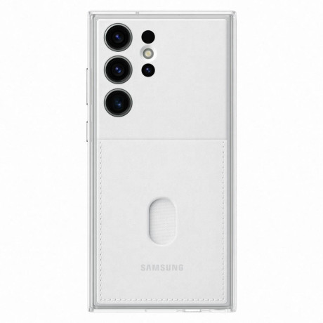Оригинальный чехол Samsung Frame для Samsung Galaxy S23 Ultra - white (EF-MS918CWEGWW)