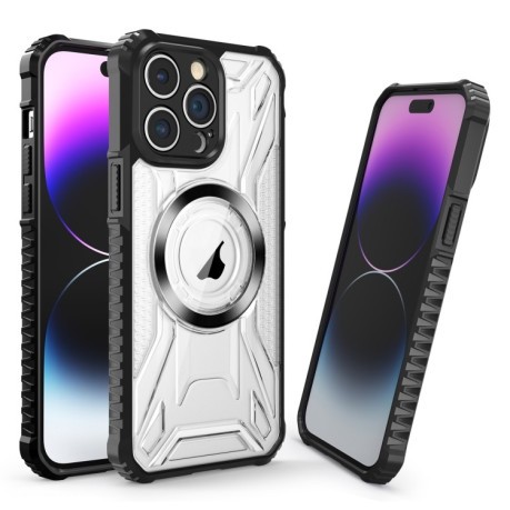Противоударный чехол Double-sided Non-slip with Magsafe Magnetic для iPhone 15 Pro Max - черный