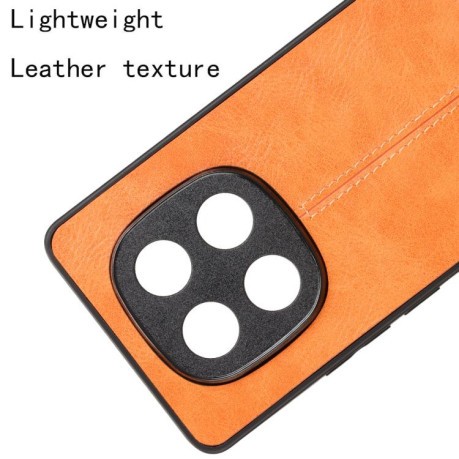 Ударозахисний чохол Sewing Cow Pattern для Redmi Note 14 Pro 4G - жовтий