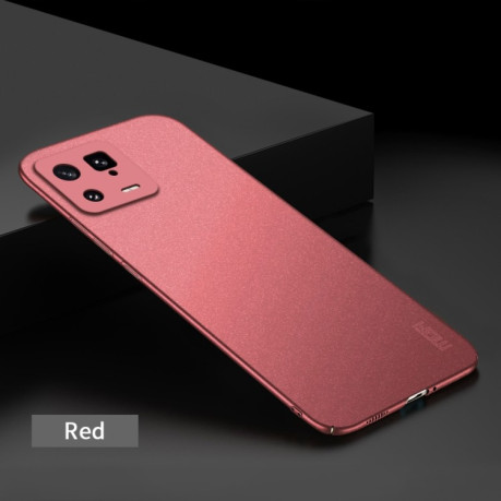 Ультратонкий чехол MOFI Fandun Series для Xiaomi 13 - красный