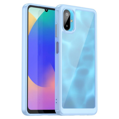 Протиударний чохол Colorful Acrylic Series Samsung Galaxy M06 5G - синій