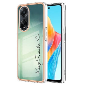 Протиударний чохол Electroplating IMD для OPPO A98 5G/A97 - Smile