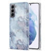Протиударний чохол Glossy Marble IMD Samsung Galaxy S21 Plus - сірий