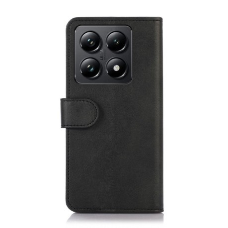 Чохол-книжка Cow Texture для Xiaomi 14T Pro - чорний