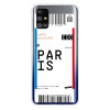 Противоударный чехол Boarding Pass Series на Samsung Galaxy M51 - Paris