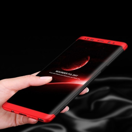 3D чехол GKK на Samsung Galaxy Note 8 черный
