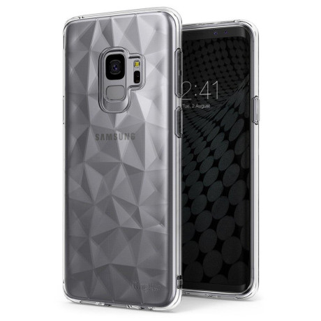 Оригинальный чехол Ringke Air Prism  3D Cover Gel на Samsung Galaxy S9 G960 grey (APSG0020-RPKG)