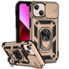 Чохол протиударний Sliding Camshield для iPhone 14 Plus - золотий