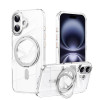 Ударозащитный чехол 360 Rotating MagSafe Magnetic Frosted на iPhone 17 - серебристый