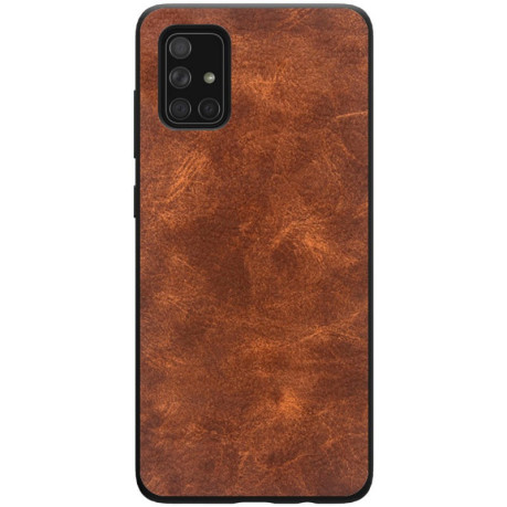 Чехол Lava на Samsung Galaxy A31 - коричневый