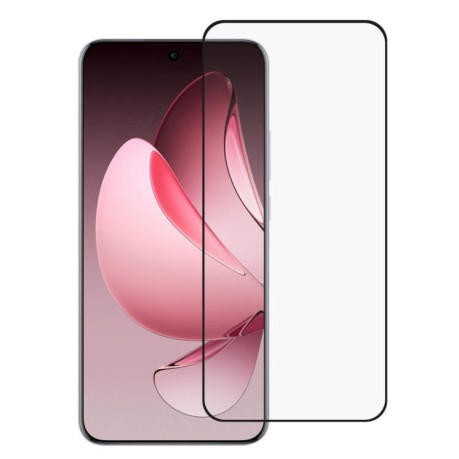 Защитное стекло 9H HD 3D Curved Edge (Full Glue) для OPPO Reno13 Pro Global - черное