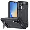 Противоударный чехол Matte Holder для Samsung Galaxy A34 5G - черный