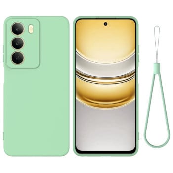 Силіконовий чохол Solid Color Liquid Silicone на Realme C75 5G / C73 5G - зелений