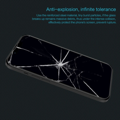 Защитное стекло Nillkin H для iPhone 14/13/13 Pro - прозрачный
