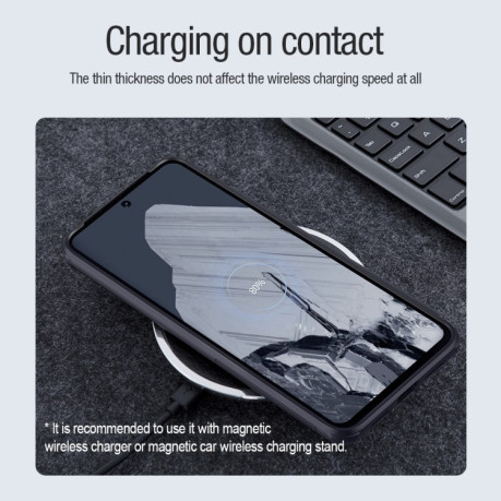 Протиударний чохол NILLKIN Frosted Shield Pro Magnetic Magsafe для Google Pixel 8 Pro - чорний
