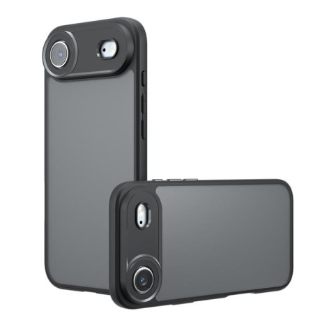 Противоударный чехол Armor Precise Hole PC Hybrid TPU для iPhone Air - черный