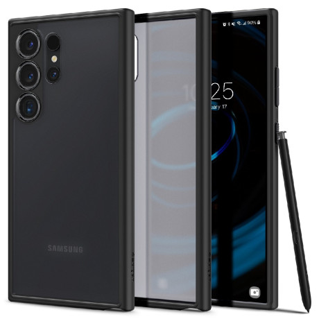 Оригинальный чехол Spigen Ultra Hybrid для Samsung Galaxy S24 Ultra - Black