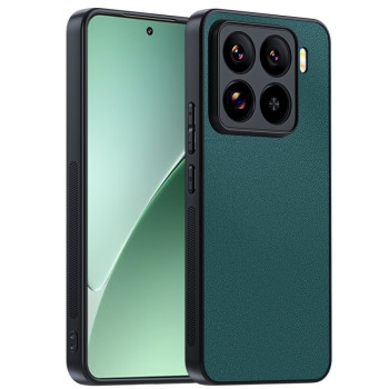 Противоударный чехол Plain Skin для Xiaomi 15 - зеленый