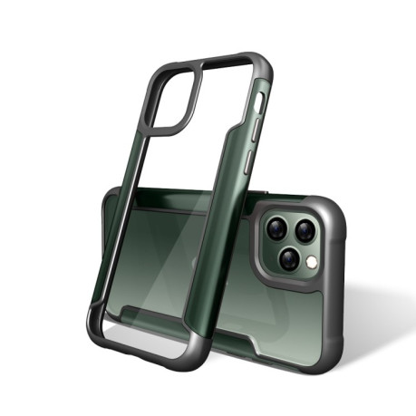 Противоударный чехол Iron Man Series на iPhone 11 - зеленый